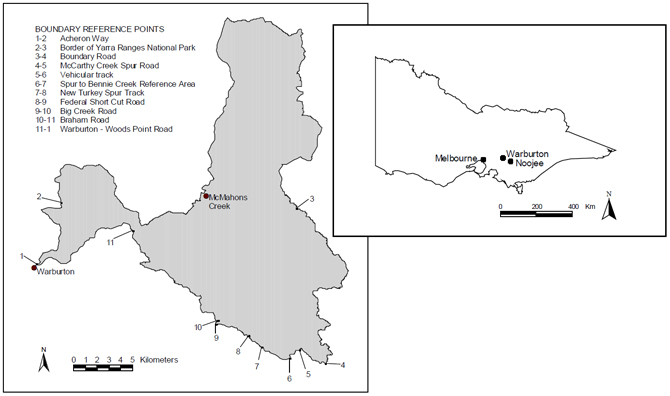 Area between Warburton, Noojee and McMahons Creek closed to ALL forms of deer hunting