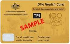 DVA Health Card total and permanent incapacitation example